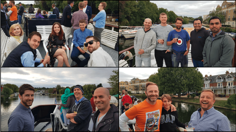 uk boat trip collage