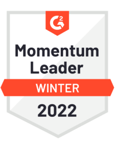 G2 Web Hosting Momentum Leader Winter 2022