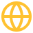 yellow globe icon