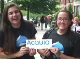 How do you pronounce 'Acquia'?