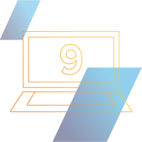 What is Drupal 9 Laptop Graphic
