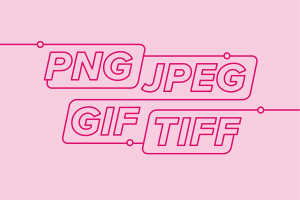Blog header graphic: What's the Difference Between PNG, JPEG, GIF, and TIFF? article.