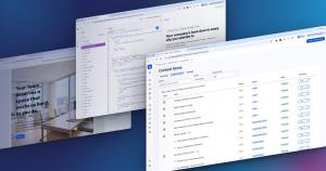 Screen captures of using Drupal's Context Control Center with Canvas AI