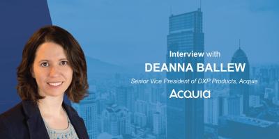 An external website photo for Martech Interview with Deanna Ballew, Senior Vice President of DXP Products, Acquia