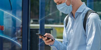 An external website photo for Contact tracing app launch shows “flawed understanding of software development”