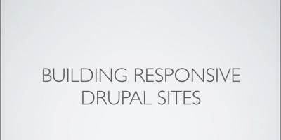 build responsive drupal site