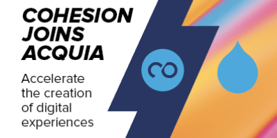Cohesion Joins Acquia