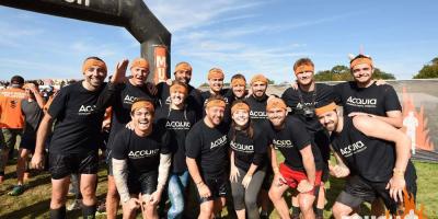 Acquia tough mudder team