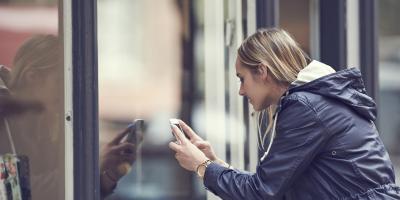 taking cell phone photo