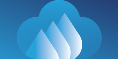 Drupal Cloud with Blue Gradient