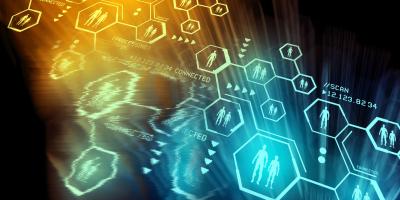 Visualization of data connections between individuals