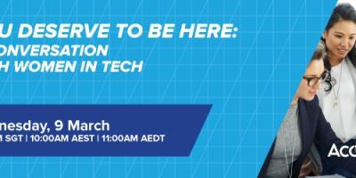 Women in tech APJ webinar