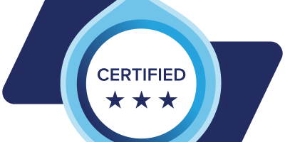 Drupal certification badge graphic