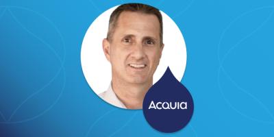 Graphic of Steve Reny, Acquia's new President and CEO