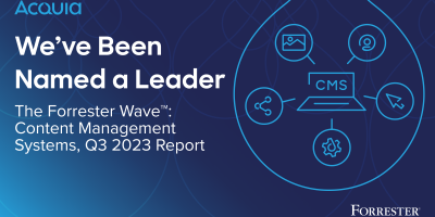 Acquia Forrester CMS Wave 2023