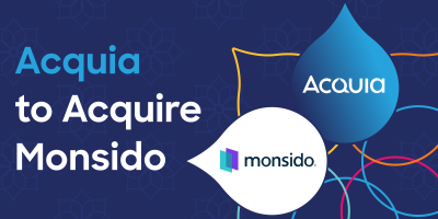 Acquia to acquire Monsido blue background