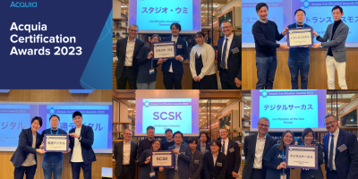 acquia certification awards 2023