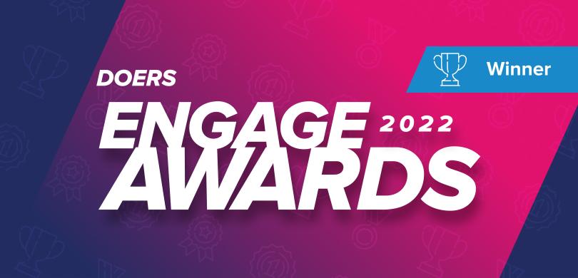 Engage Awards 2022 Doers Winner Banner