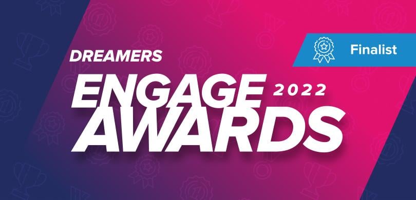 Engage Awards 2022 Dreamers Finalist Banner