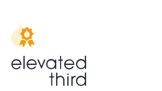 Elevated Third logo with a yellow award badge