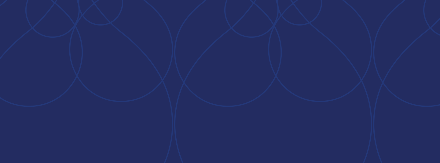 Navy background with outlined droplet pattern