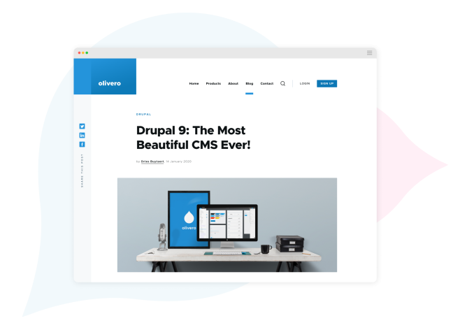 Drupal graphics on a variety of screens