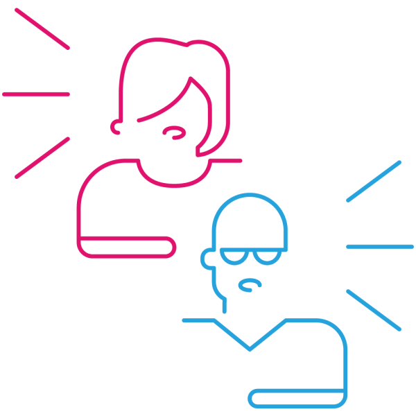 Your experience infrastructure characters graphic