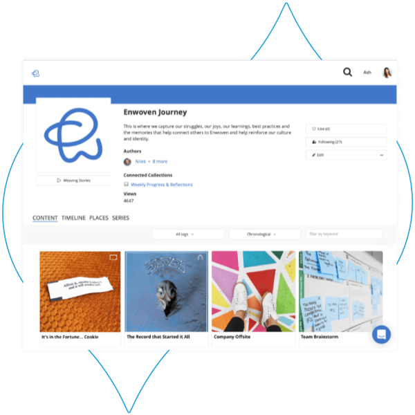 Enwoven screen shot and drops