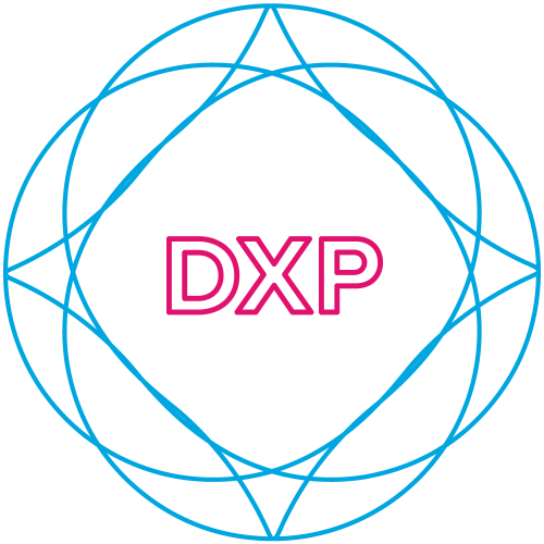The heart of DXP circular graphic