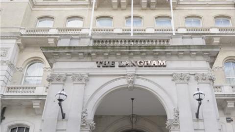 image of the exterior of a hotel building in London