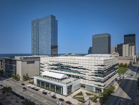 View of the Huntington Convention Center of Cleveland