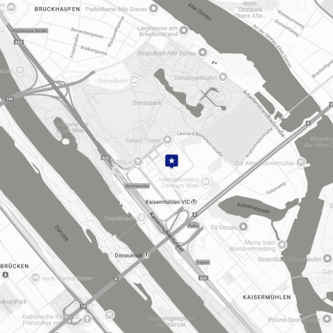 Drupalcon Vienna Map