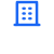 Blue building icon