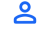 Blue person icon