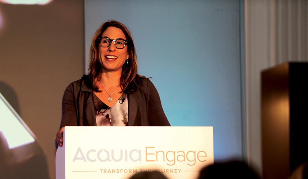 Sylvia Jensen, Acquia’s vice president of marketing for EMEA