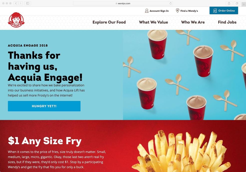 How Wendy's sells fresh, never-frozen hamburgers online