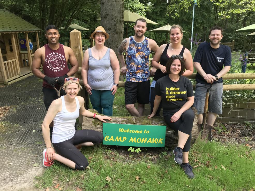 Acquians at camp mohawk