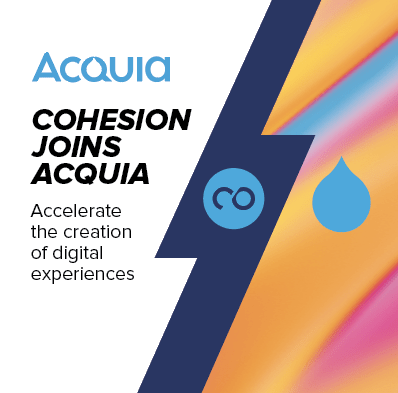 Cohesion Joins Acquia
