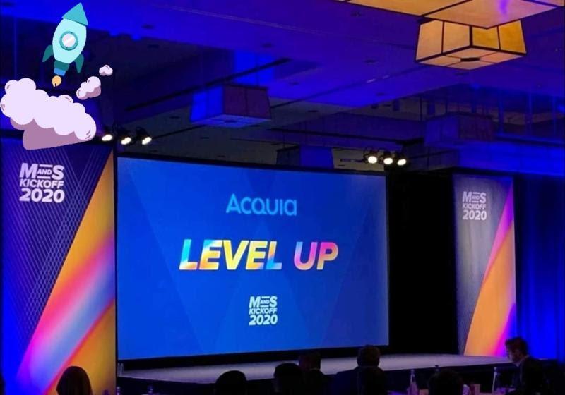 Acquia marketing sales kickoff