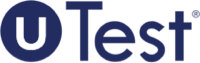 uTest Logo Navy