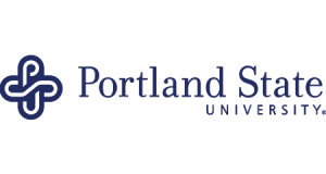 Portland State University Logo Navy