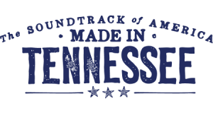 The Soundtrack of America made in Tennessee Logo - Navy