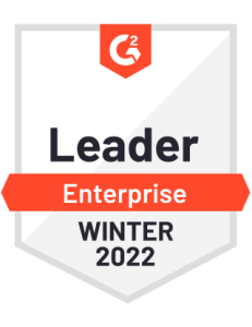 G2 Web Content Management Enterprise Leader Winter 2022