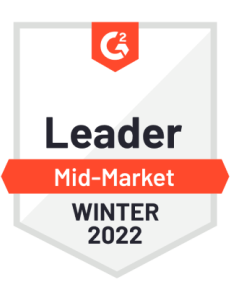 G2 Web Hosting Mid Market Leader Winter 2022