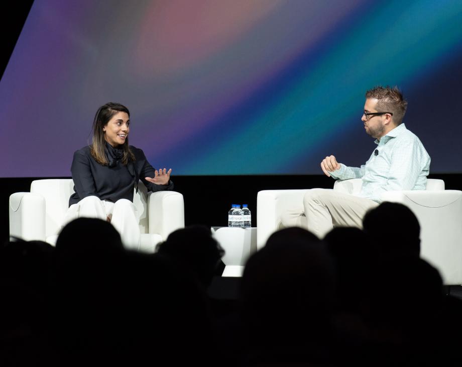  Erica Bizzari of Paychex speaks at Acquia Engage 2018