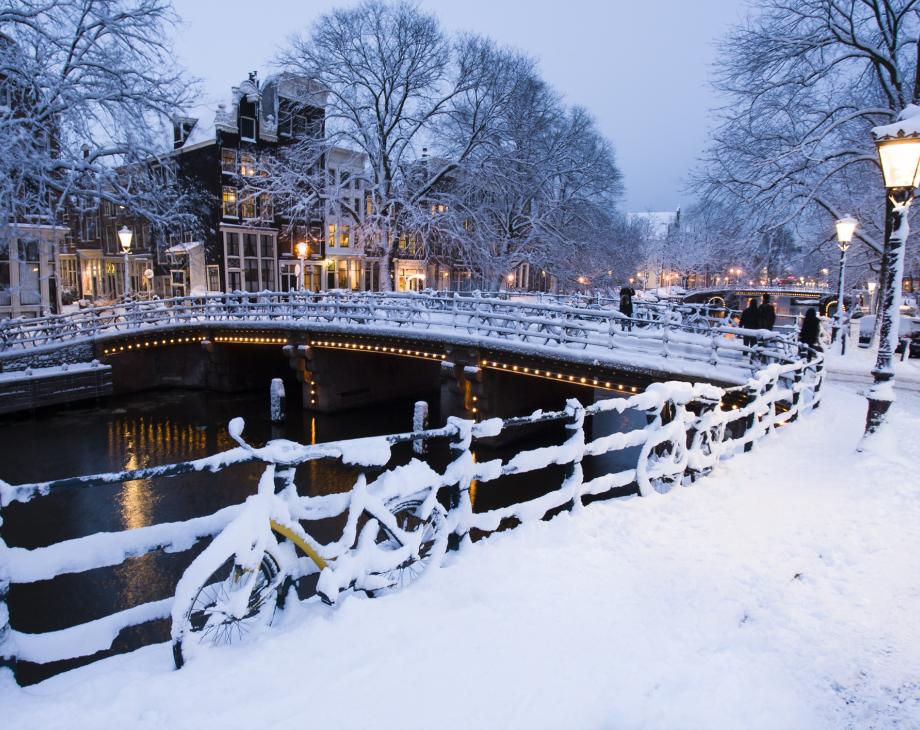 amsterdam in winter