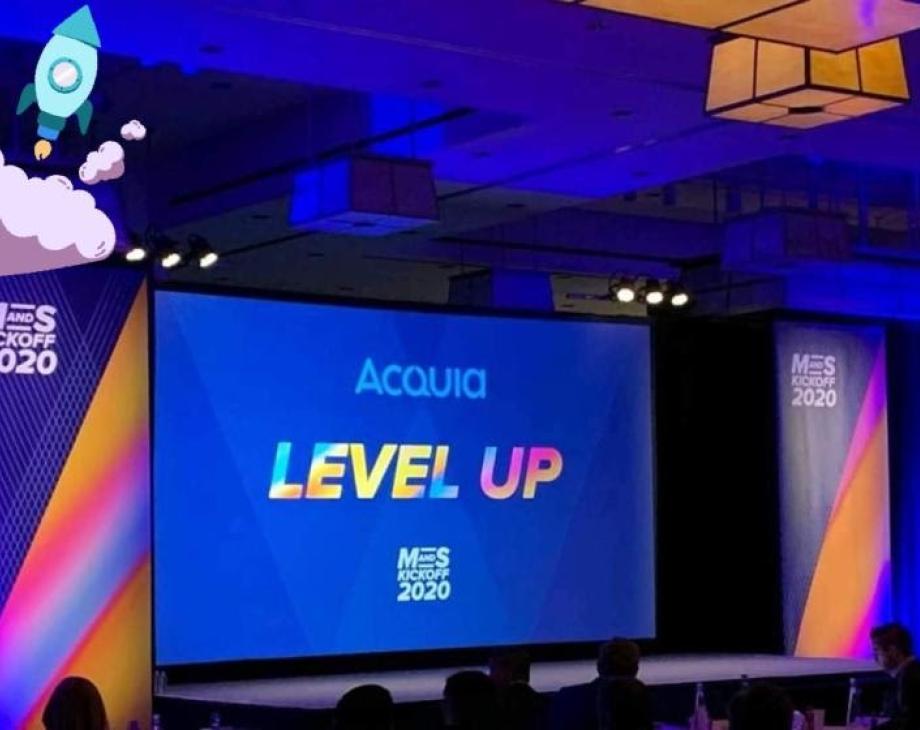 Acquia marketing sales kickoff