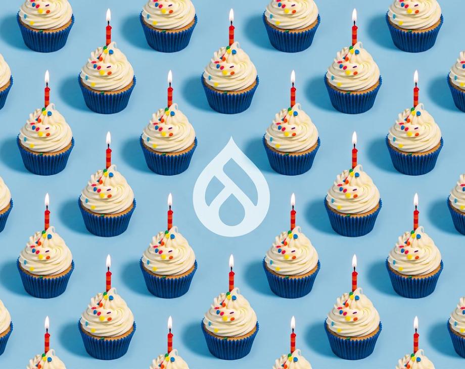 drupal 20th birthday