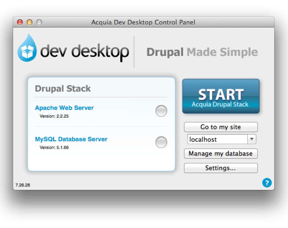 acquia dev desktop