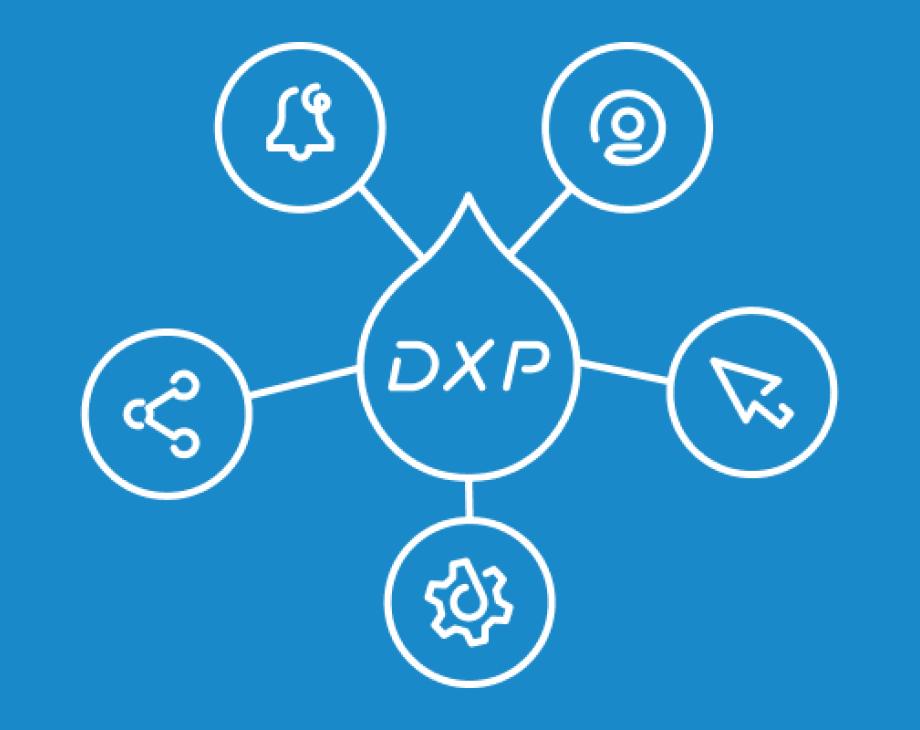 DXP benefits display graphic